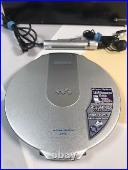 Sony D-NE10 ATRAC MP3 CD Walkman portable Personal CD Player Boxed Rare Manuals