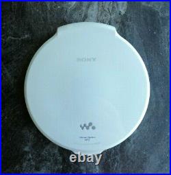 Sony D-NE20 BRAND NEW! Walkman Smallest Full Size Personal CD Player White RARE