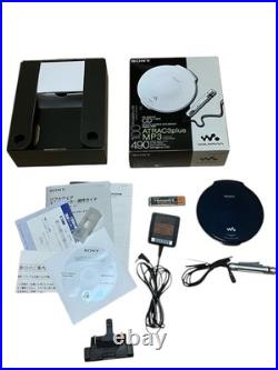 Sony D-NE20 CD Walkman MP3 ATRAC G-Protection Portable Player Tested Japan