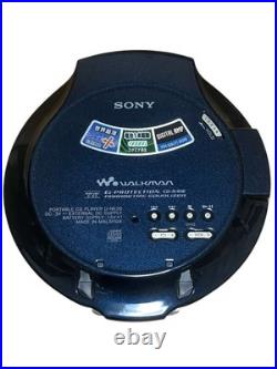 Sony D-NE20 CD Walkman MP3 ATRAC G-Protection Portable Player Tested Japan