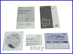 Sony D-NE20 CD Walkman MP3 ATRAC G-Protection Portable Player Tested Japan