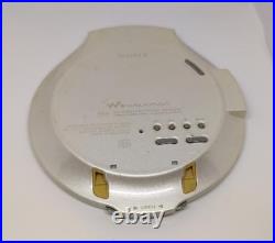Sony D-NE20 CD Walkman MP3 ATRAC3plus Portable CD Player Hi-Fi Silver Junk