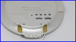 Sony D-NE20 CD Walkman MP3 ATRAC3plus Portable CD Player Hi-Fi Silver Junk