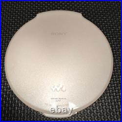 Sony D-NE20 Portable CD Walkman ATRAC/MP3 Player Silver Sound output confirmed