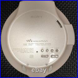 Sony D-NE20 Portable CD Walkman ATRAC/MP3 Player Silver Sound output confirmed