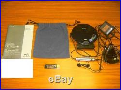 Sony D-NE20 Walkman ESP CD Compact Player Digital AMP Works Excellent Condition