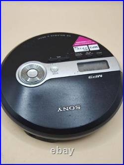 Sony D-NE241 CD Walkman Black Portable MP3 Player Japan Model Tested Used