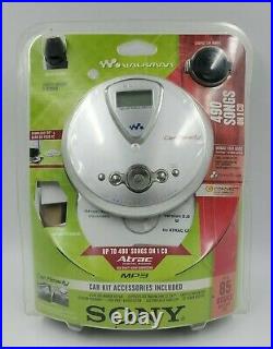 Sony D-NE306CK ATRAC Walkman Portable CD Player with Car Kit NIP NEVER OPENED