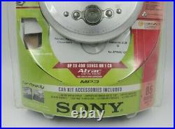 Sony D-NE306CK ATRAC Walkman Portable CD Player with Car Kit NIP NEVER OPENED