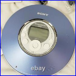 Sony D-NE319 MP3/ATRAC CD Walkman Blue