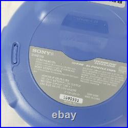 Sony D-NE319 MP3/ATRAC CD Walkman Blue
