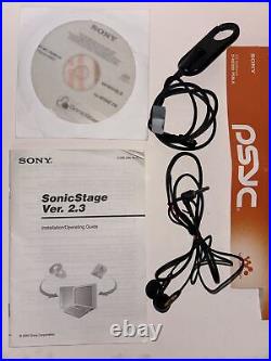 Sony D-NE320 Atrac3Plus MP3 CD Walkman Portable CD/MP3 Player Pristine Condition