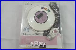 Sony D-NE320 PSYC MP3/ATRAC CD Walkman Portable CD Player Pink