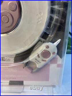 Sony D-NE320 PSYC MP3/ATRAC CD Walkman Portable CD Player Pink Brand New VNTG