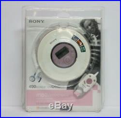 Sony D-NE320 Pink Walkman MP3 Atrac3plus Portable CD Player New Sealed