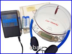 Sony D-NE518CK CD Walkman Discman MP3 Stereo Portable Compact Disc Player Silver