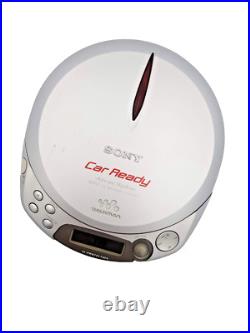 Sony D-NE518CK CD Walkman Discman MP3 Stereo Portable Compact Disc Player Silver