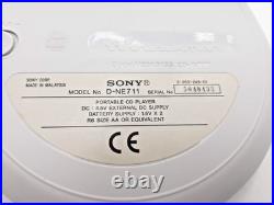 Sony D-NE711 CD ATRAC MP3 Walkman Discman Personal Stereo Compact Disc Player