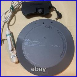 Sony D NE730 Blue CD Walkman Portable CD Player Remote Battery Box Works