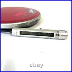 Sony D-NE730 CD Walkman Portable Player G-Protection MP3 Tested Working PINK JPN