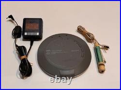 Sony D-NE730 CD Walkman Portable Player G-Protection MP3 Tested Working blue