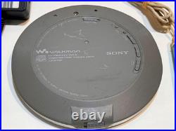 Sony D-NE730 CD Walkman Portable Player G-Protection MP3 Tested Working blue