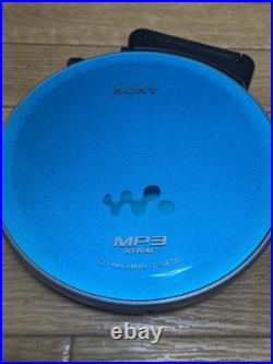 Sony D-NE730 Portable CD Player White Walkman Tested Working from Japan