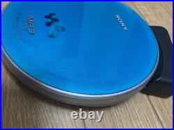 Sony D-NE730 Portable CD Player White Walkman Tested Working from Japan