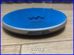 Sony D-NE730 Portable CD Player White Walkman Tested Working from Japan