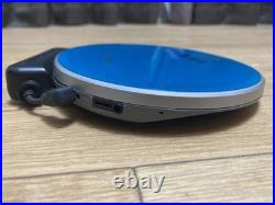 Sony D-NE730 Portable CD Player White Walkman Tested Working from Japan