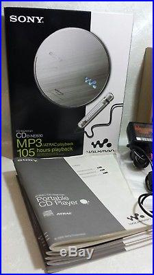 Sony D-NE830 discman portable CD MP3 Atrac3plus Player walkman