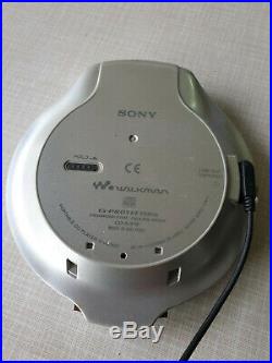 Sony D-NE900 ATRAC/MP3 Walkman Personal Portable CD Player Silver