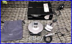 Sony D-NE900 Atrac 3 Plus MP3 CD Walkman Personal CD Player Silver FREE P&P