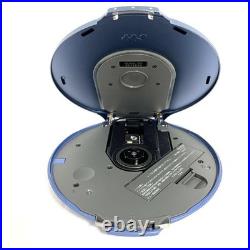 Sony D-NE900 CD Walkman Portable Player ATRAC3plus MP3 G-Protection Tested Blue