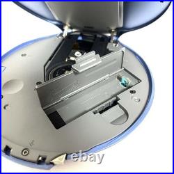 Sony D-NE900 CD Walkman Portable Player ATRAC3plus MP3 G-Protection Tested Blue