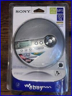 Sony D-NF340 CD Walkman MP3 FM Radio CD Player Sealed NIP