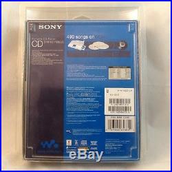 Sony D-NF420PSBLUE MP3/ATRAC3 Psyc CD Walkman with AM/FM Tuner (Blue)