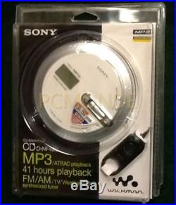 Sony D-NF430/SM MP3/ATRAC Walkman Portable CD Player AM/FM Weather Digital Tuner