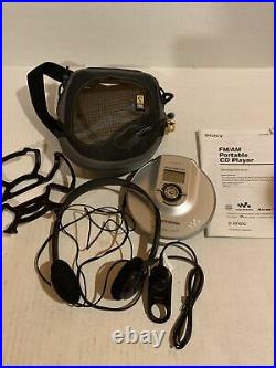 Sony D-NF600 ATRAC/MP3 CD Walkman Portable CD Player