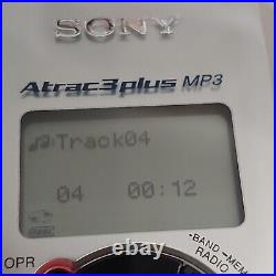 Sony D-NF600 CD Walkman With Tuner ATRAC/MP3/Network Boxed With Cables