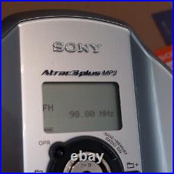 Sony D-NF600 CD Walkman With Tuner ATRAC/MP3/Network Boxed With Cables