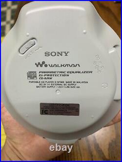 Sony D-NF600 Portable Atrac3plus MP3 CD Walkman + Radio Tested Works