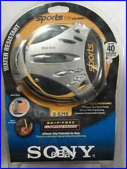 Sony D-SJ15 Sports G-Protection Portable CD Walkman Disc Player