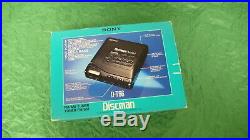 Sony D-T66 Discman. Might be the only D-66 in existence. Boxed Set