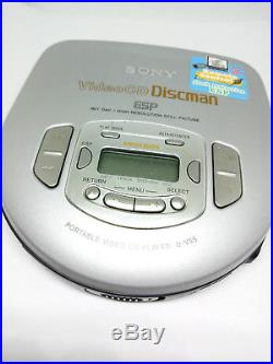 Sony D-V55 Video CD Walkman Compact Disc Personal Stereo VCD Player Discman ESP