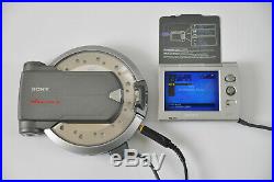 Sony D-VM1 Rare DVD Walkman CD Player Discman COLLECTABLE Tested JAPAN year 2001