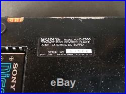 Sony D-Z555 DISCMAN. Sony d-555