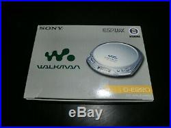 Sony D-e220 Walkman Esp Max New Never Used