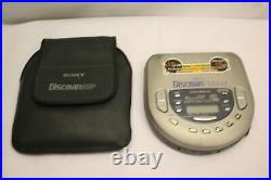 Sony D-t405 Discman Portable Walkman Fm Am CD Compact Disc Player