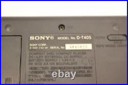 Sony D-t405 Discman Portable Walkman Fm Am CD Compact Disc Player